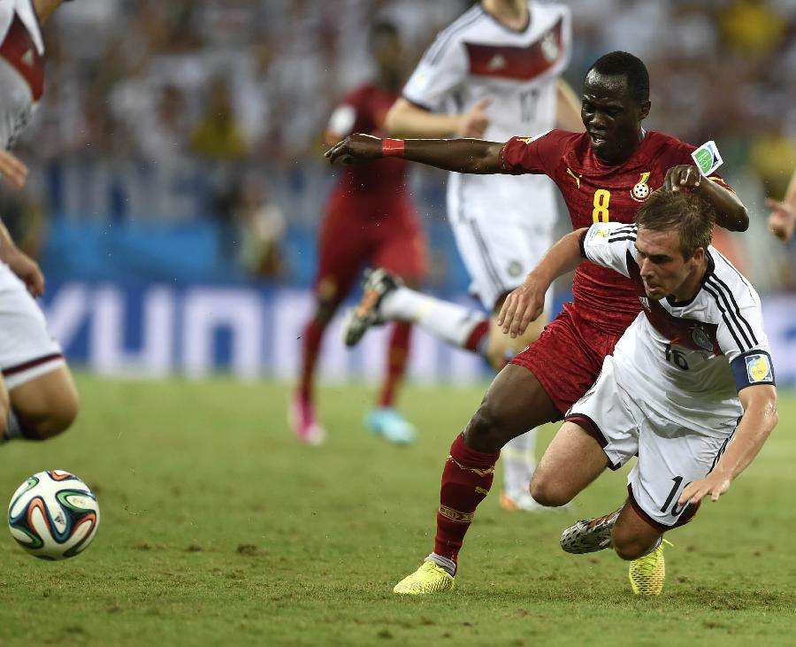 德国vs加纳，德国2比2加纳！