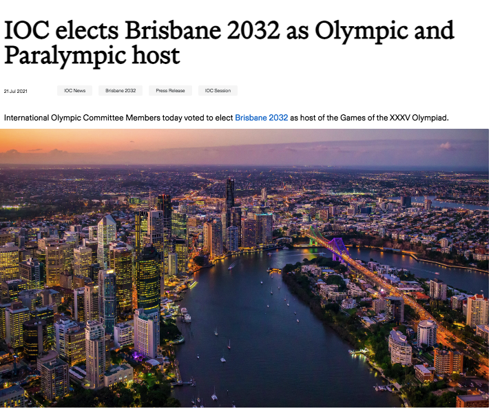 2032奥运会主办地，2032奥运会主办地定了,成都重庆！