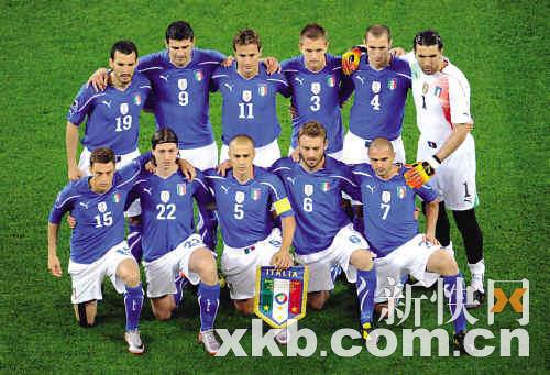 意大利足球队，意大利足球队外号！