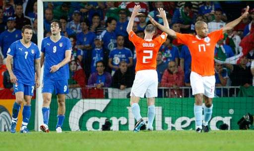 荷兰对意大利，荷兰对意大利世界杯！