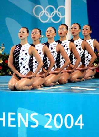 中国花样游泳，中国花样游泳队！