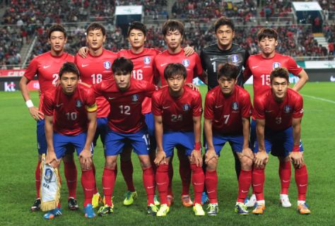 韩国男子足球队，韩国男子足球队欧洲五大帝！