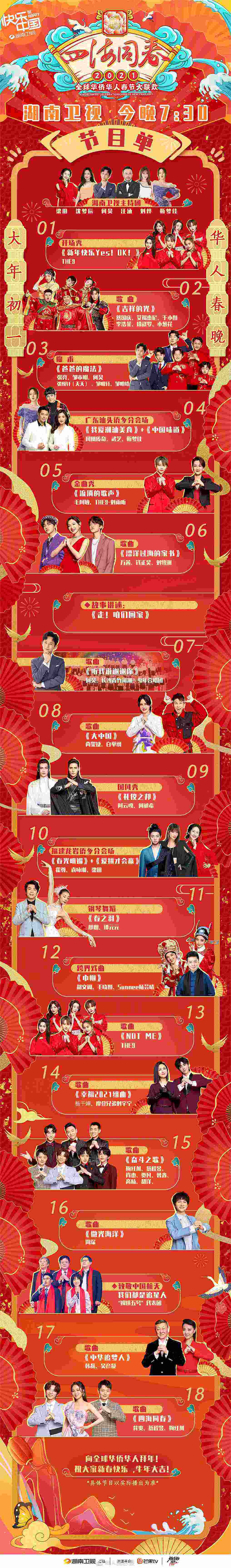 东方卫视跨年演唱会2021节目单，东方卫视跨年演唱会2021节目单子！