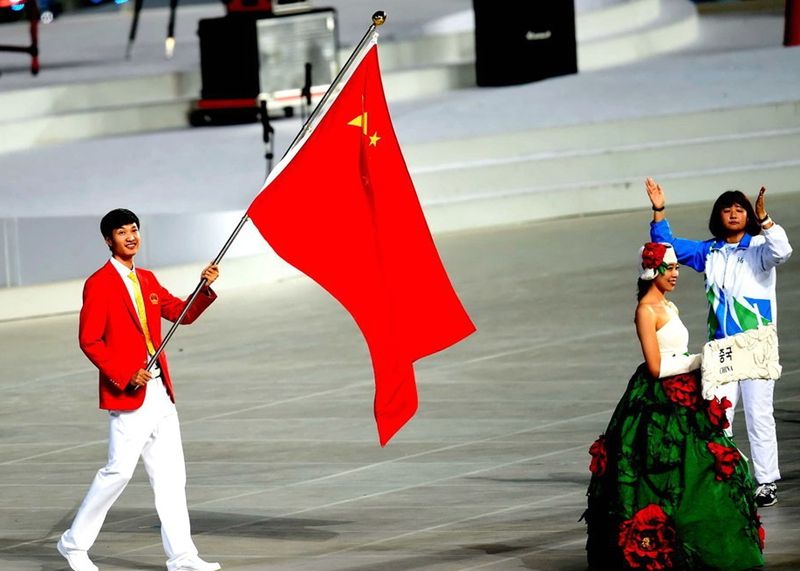 中国旗手，2022冬奥会中国旗手！